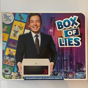 Hasbro NBC‎ Box of Lies Bluffing Game